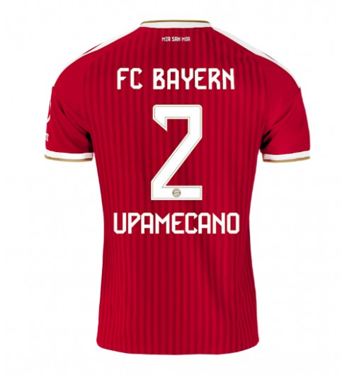 Bayern Munich Dayot Upamecano #2 Domácí Dres 2026-27 Krátký Rukáv Bayern Munich Dayot Upamecano #2 Domácí Dres 2026-27 Krátký Rukáv
